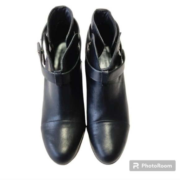 Rag & Bone Harrow black booties size 39.5 - Picture 1 of 13